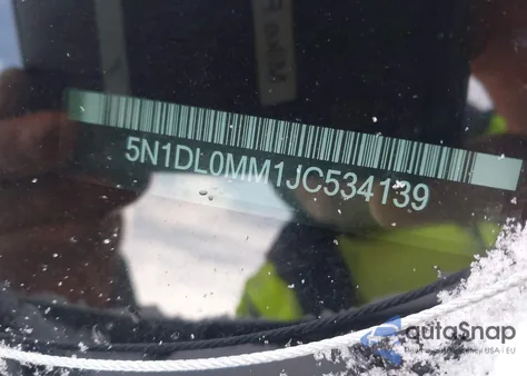 2018 Infiniti Qx60 from USA, damaged, VIN 5N1DL0MM1JC534139